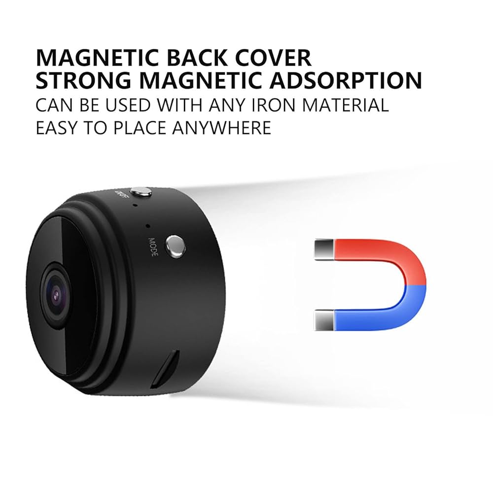 كاميرا مراقبة لاسلكية صغيرة تعمل بالواي فاي